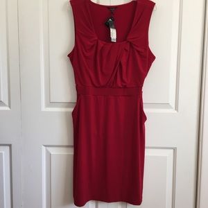NWT red dress with pockets